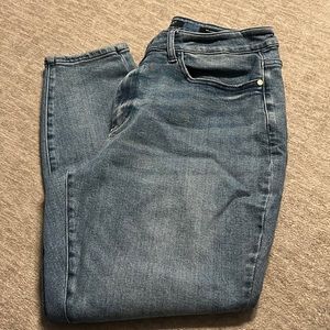 Judy Blue jeans. Light wash, relaxed fit. Size 18W.